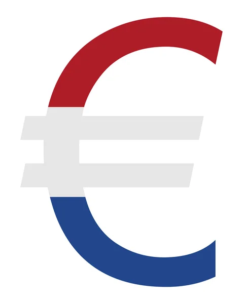 Niederländischer Euro — Stockfoto