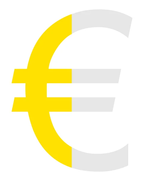 Euro of vatican — Stock Photo, Image
