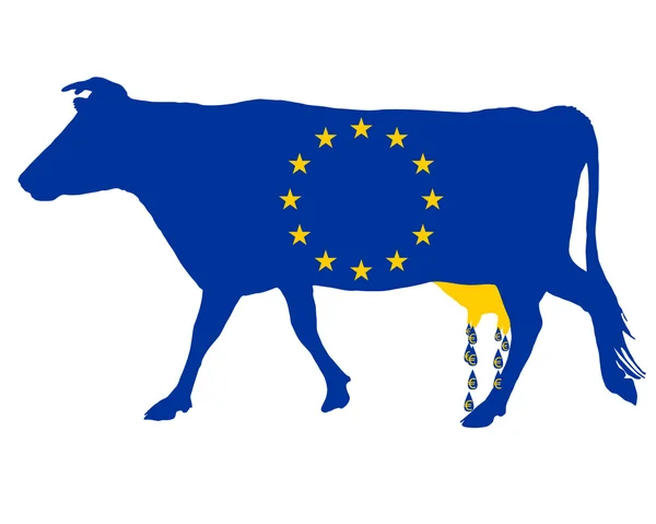 European milk subsidies — Stock Photo, Image