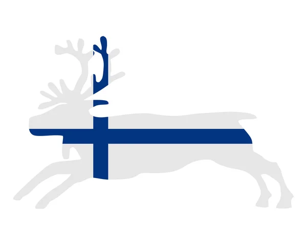 Renas da Finlândia — Fotografia de Stock