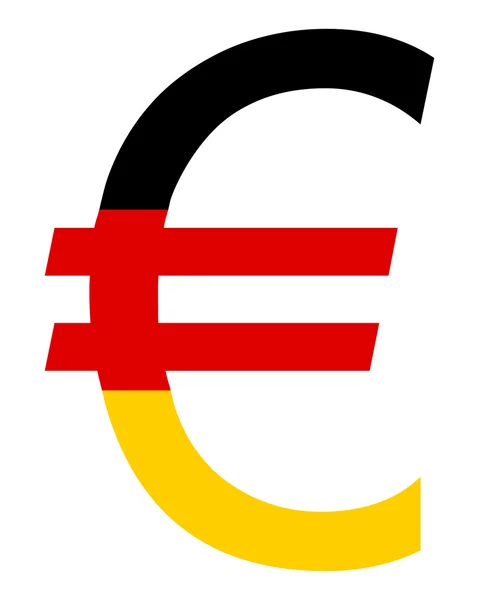 Duitse euro — Stockfoto