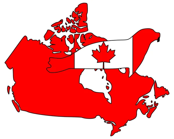 Canadese zegel — Stockfoto