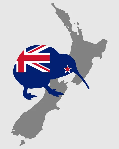 New Zealands kiwi — Stock Photo, Image