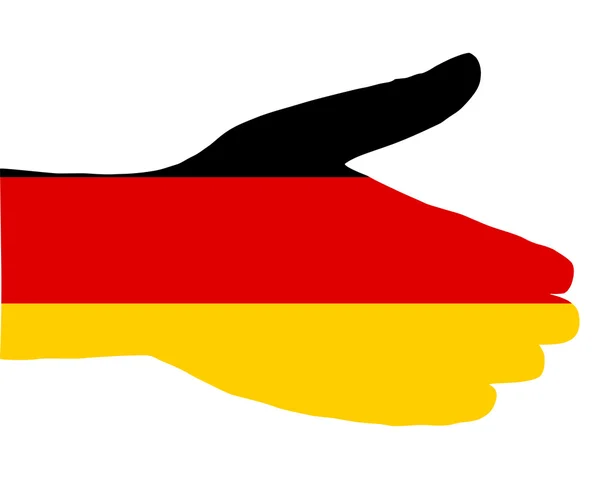 German handshake — Stock Photo, Image