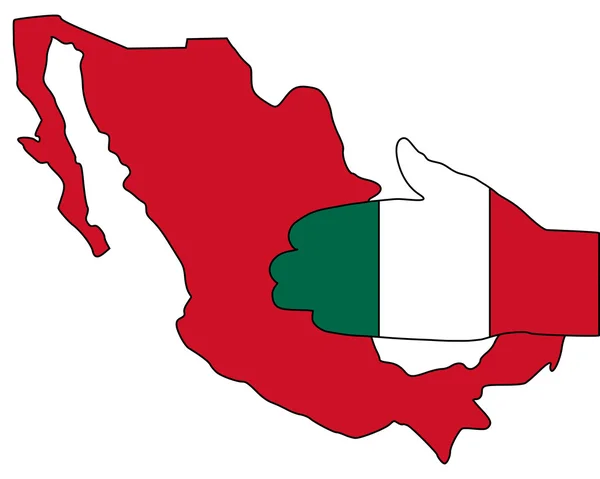 メキシコのハンドシェイク — ストック写真