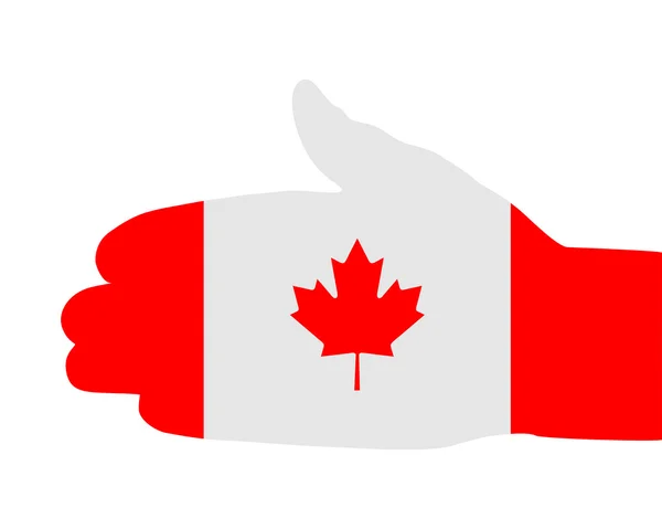 Kanadský handshake — Stock fotografie