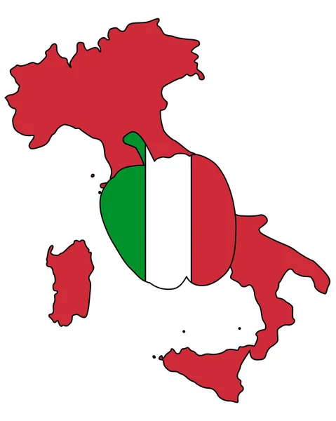 Italian Pepper — Stock Photo, Image