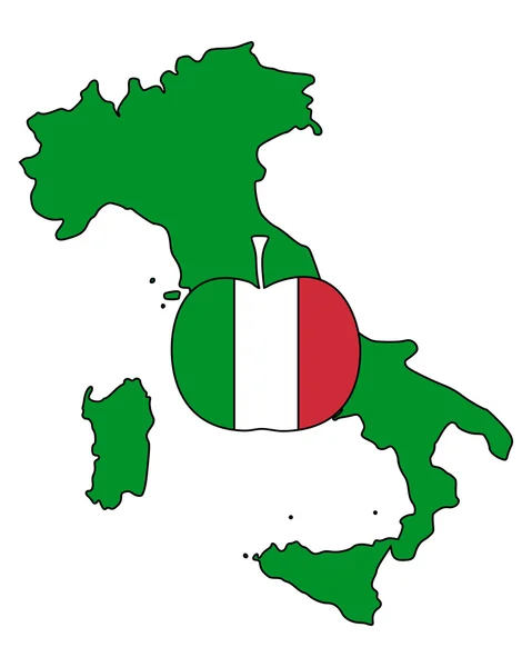 Italian Apple — Stock Photo, Image