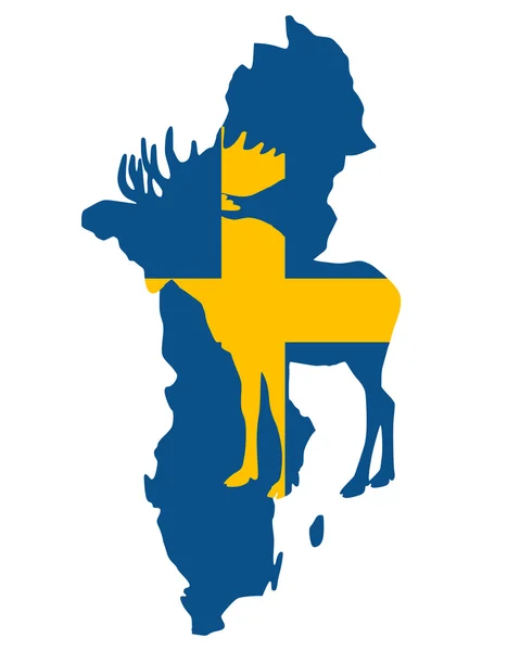 Szwedzki łoś — Zdjęcie stockowe