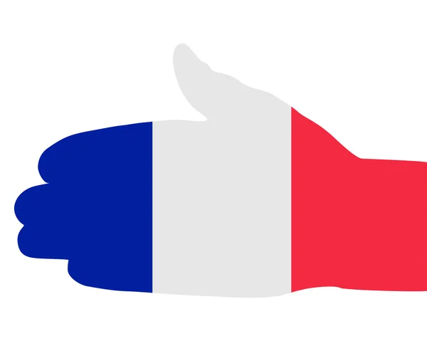 Francouzské handshake — Stock fotografie