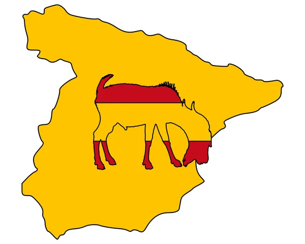 Spanischer Ziegenbock — Stockfoto