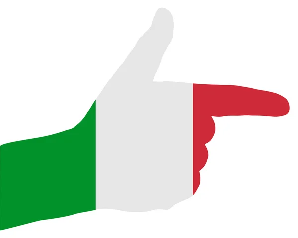 Señales de dedo italianas —  Fotos de Stock