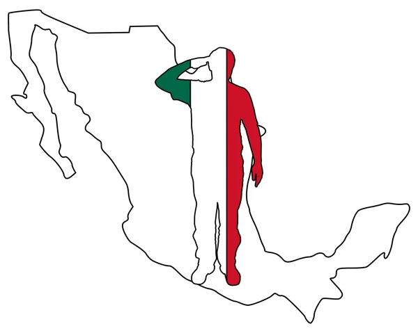Meksykańskie pozdrawiać — Zdjęcie stockowe