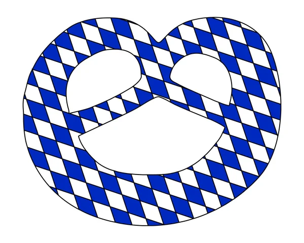 Баварский крендель — стоковое фото