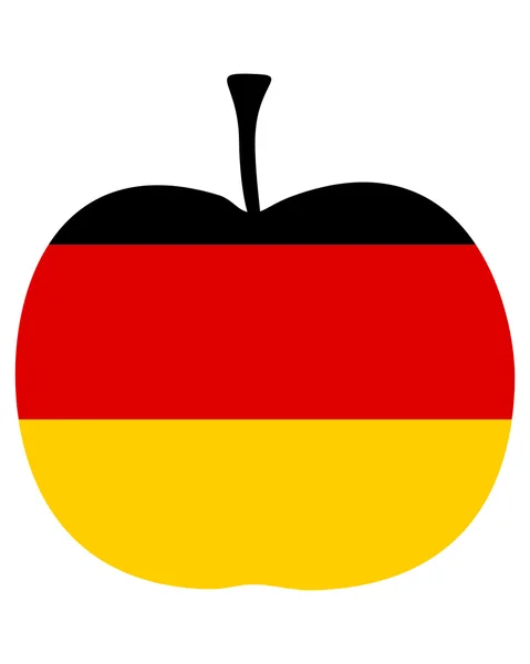 Немецкое Apple — стоковое фото