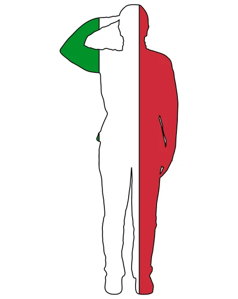 stock image Italian Salute