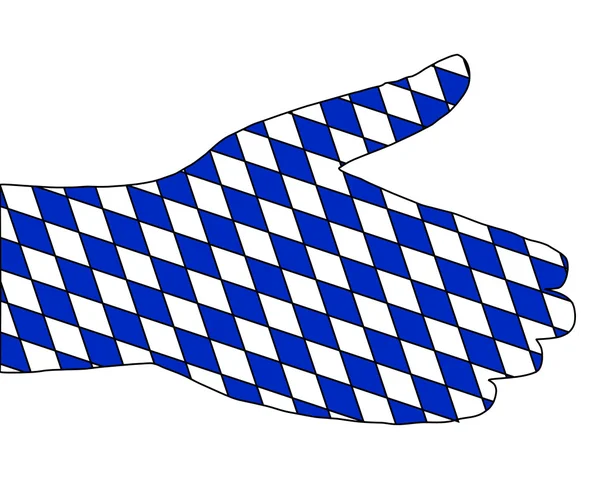 Bavorské handshake — Stock fotografie