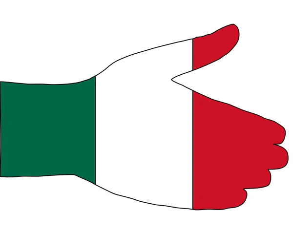 Meksikalı el sıkışma — Stok fotoğraf