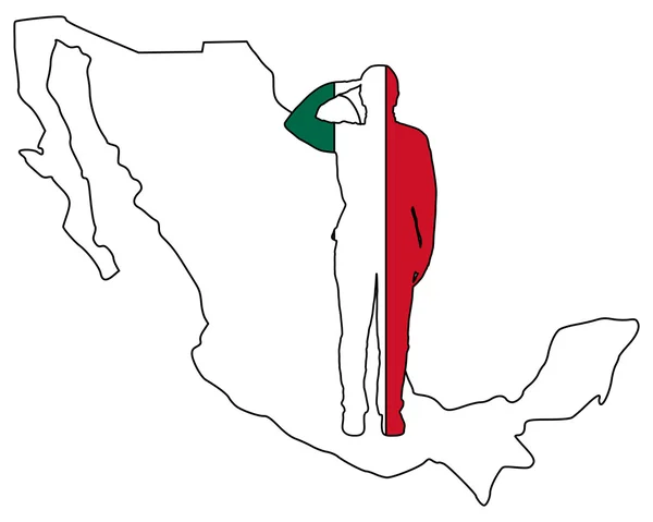 Meksikalı selamı — Stok fotoğraf