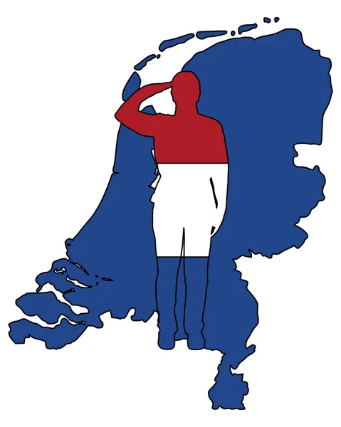 Holenderski pozdrawiać — Zdjęcie stockowe
