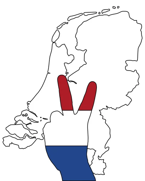 Голландский палец — стоковое фото