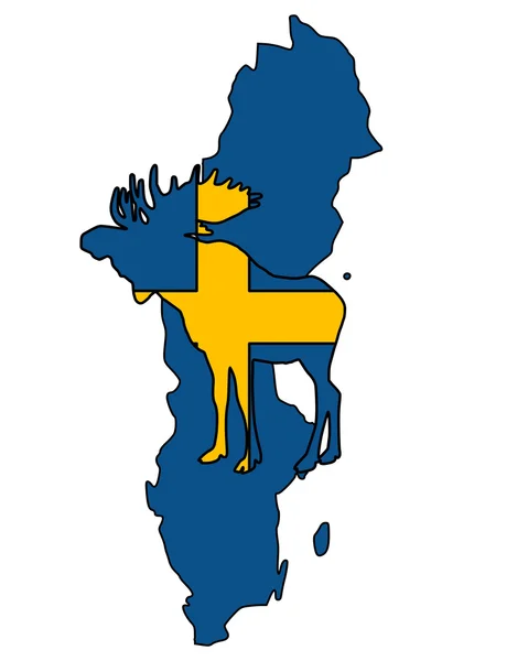 Alce sueco — Fotografia de Stock