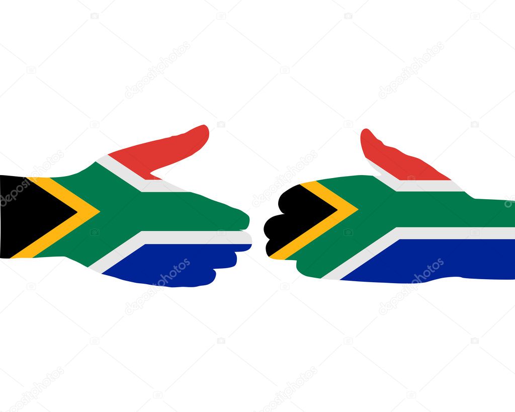 South African handshake