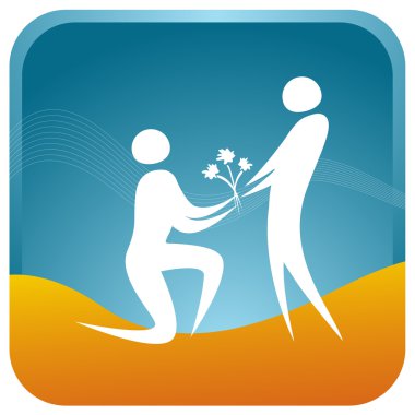 Proposing Love clipart