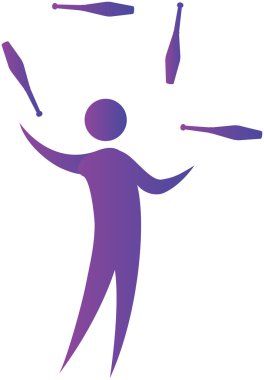 Juggling clipart