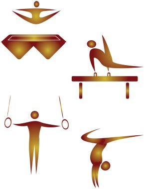 Gymnastics Sports clipart