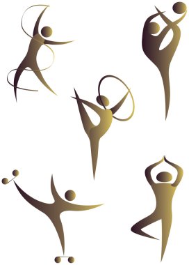 Gymnastics Sports clipart