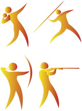 Sports collection clipart