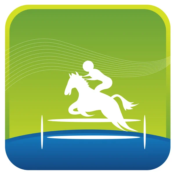 Cavallo - Sport — Vettoriale Stock