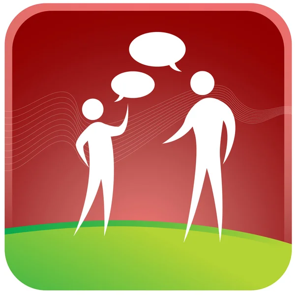 Chatting, communication — Wektor stockowy