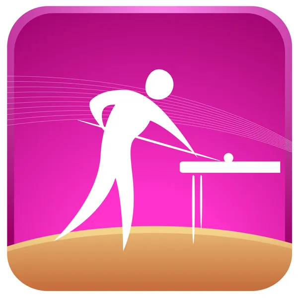 Snooker, Billard — Image vectorielle
