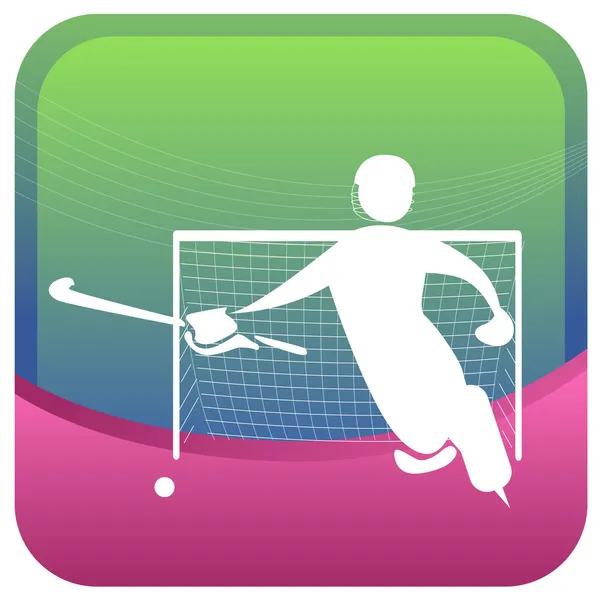Hockey sur glace — Image vectorielle