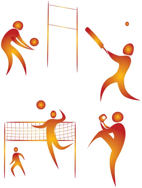 Sports collection — Stock Vector