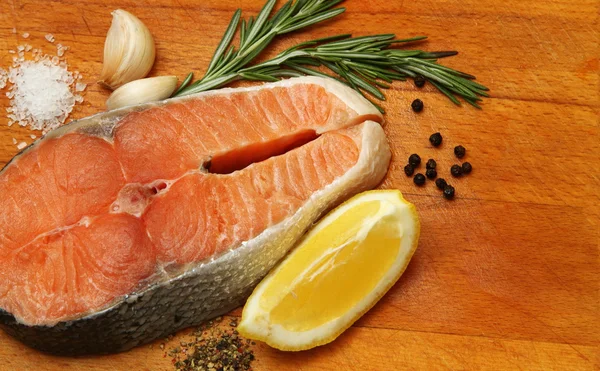 stock image Fresh salmon