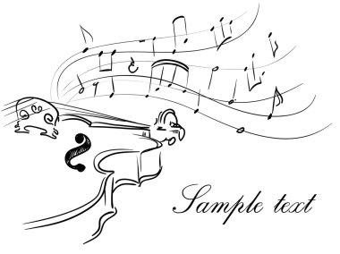 Violin clipart