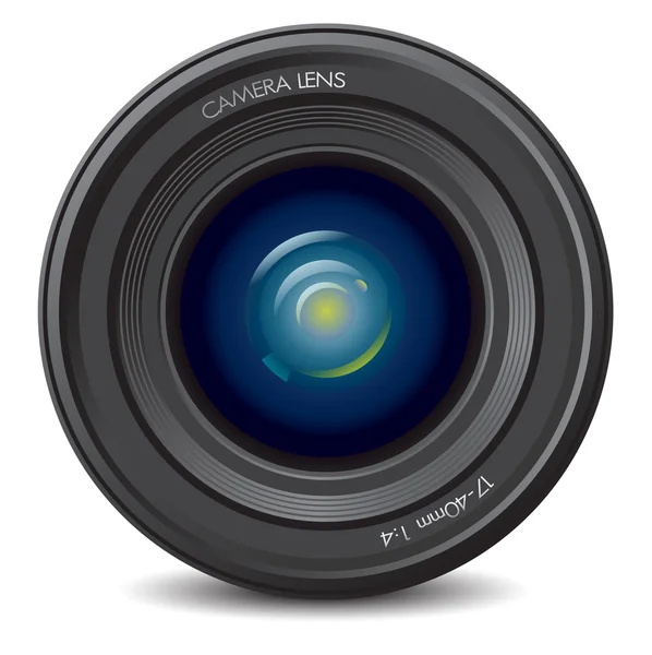 Photo lens eps10 — Stock Vector