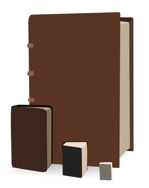 Old books — Stock Vector