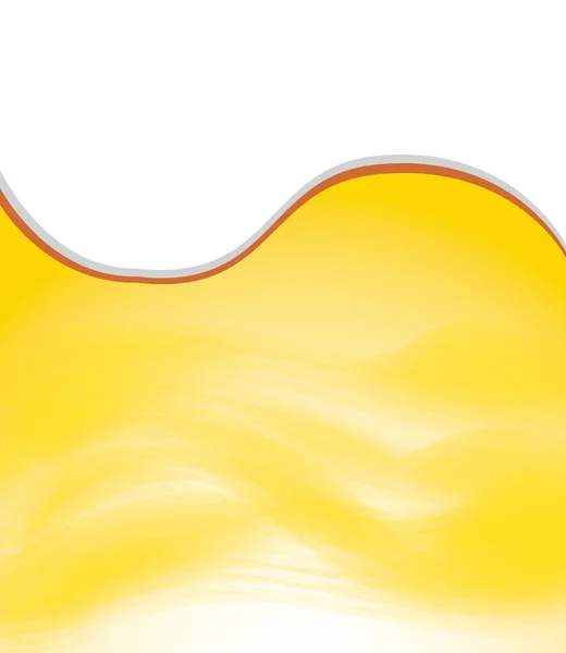 Fond abstrait avec mouvement jaune eps10 — Image vectorielle