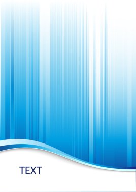 Blue abstract background clipart