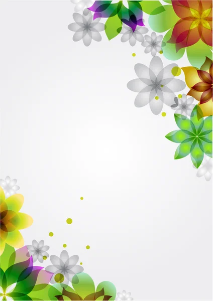 Fleur d'été — Image vectorielle