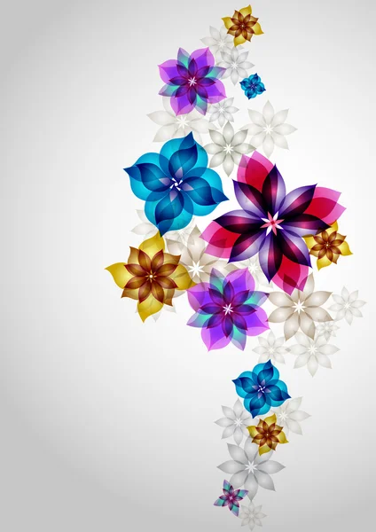 Fleur d'été — Image vectorielle
