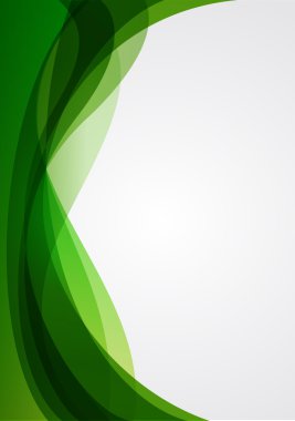 Abstract background green clipart