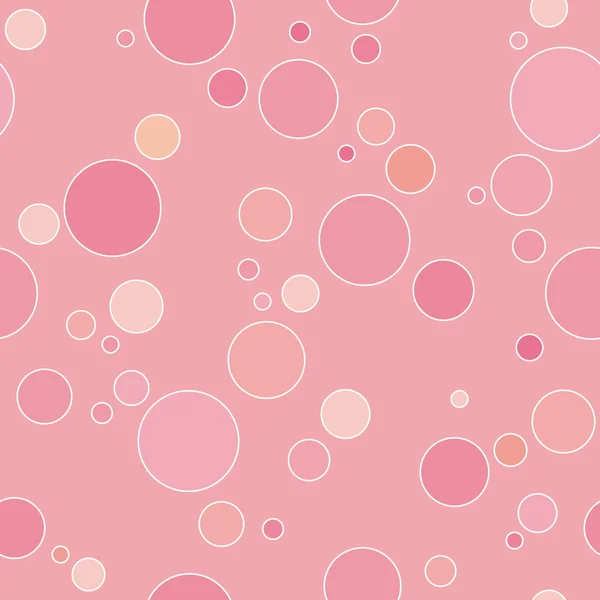 Абстрактный красочный бесшовный пузырь-узор — стоковый вектор