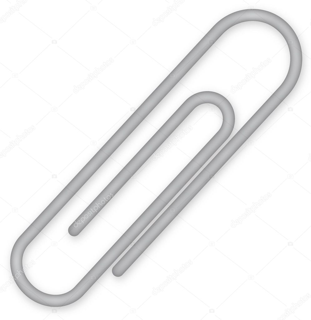 Writing paper clip