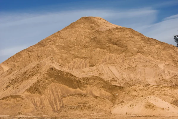 Heap of sand — Stock Photo, Image