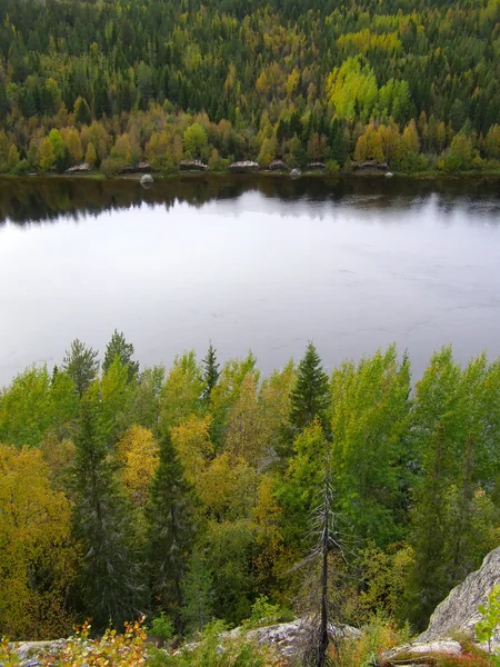 stock image Autumn mountain landscape